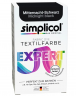 Simplicol Midnight SET: Black 150g+ Marine Blue150g, Текстильная краска для окрашивания тканей (Германия), порошок, насыщенный стойкий цвет, для хлопка, вискозы, льна, шелка и шерсти, оттенки Midnight Black и Marine Blue, Краска для ткани чёрная, интенсив