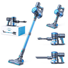 oyajia oyajia Akku-Hand-und Stielstaubsauger 6 in 1 Kabellos 22,2V Akkusauger, 150,00 W, beutellos, 40 Min. Laufzeit fur Hartboden, Teppich, Tierhaare  Беспроводной ручной пылесос oyajia Беспроводной беспроводной пылесос 6 в 1, 22,2 В, 150,00 Вт, без мешк