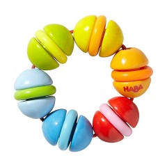 Haba Greifling Klapperding Сжимая игрушечную погремушку