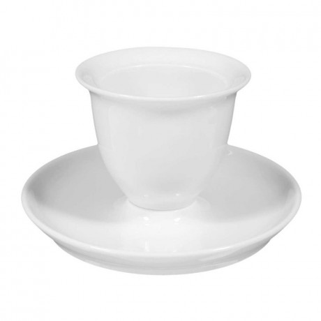 Tettau Tettau Jade Weiss Eierbecher auf Fuss d: 10 cm Подставка для яиц Tettau Jade Weiss на ножке d: 10 см