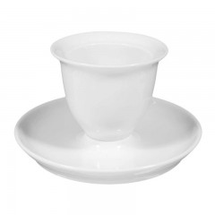 Tettau Tettau Jade Weiss Eierbecher auf Fuss d: 10 cm Подставка для яиц Tettau Jade Weiss на ножке d: 10 см