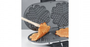 Cloer Cloer Doppel-Waffeleisen 1329 silber/schwarz, 1.200 Watt  silber/schwarz Двойная вафельница Cloer 1329 серебристый/черный, 1200 Вт