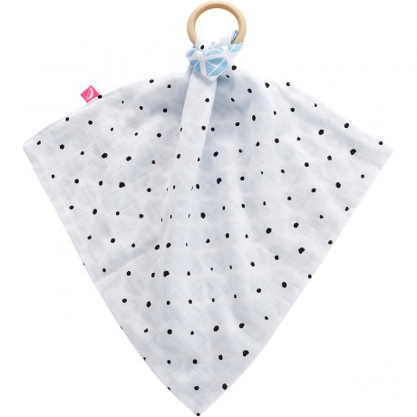 Motherhood Schmusetuch mit Beissring aus Holz Одеяло с деревянным кольцом для прорезывания зубов