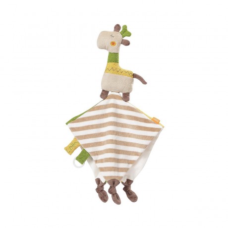 Fehn Schmusetuch Giraffe Deluxe Одеяло Жираф Делюкс