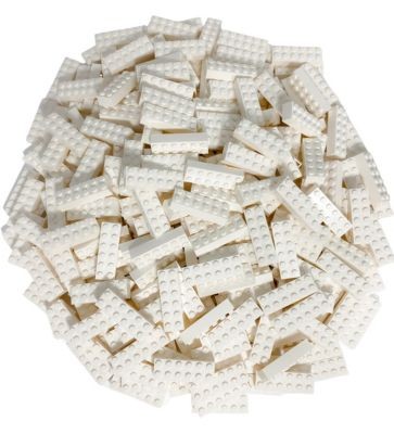 LEGO LEGO 2x6 Steine Weiss - 25 Stuck - White bricks 2456 LEGO 2x6 кирпичи белые - 25 штук - Белые кирпичи 2456