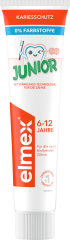 elmex Zahnpasta Kinder Junior, 6-12 Jahren, 75 ml, Детская зубная паста Junior для укрепления эмали и защиты от кариеса, 6–12 лет, 75 мл