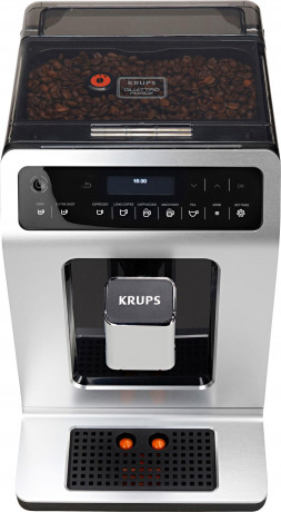 Krups Krups Kaffeevollautomat EA891D Evidence, 12 Kaffee- und 3 Tee-Variationen, OLED-Display und Touchscreen  Полностью автоматическая кофемашина Krups EA891D Evidence, 12 вариантов кофе и 3 варианта чая, OLED-дисплей и сенсорный экран