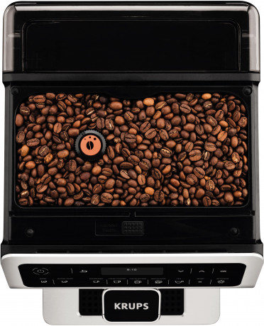Krups Krups Kaffeevollautomat EA891D Evidence, 12 Kaffee- und 3 Tee-Variationen, OLED-Display und Touchscreen  Полностью автоматическая кофемашина Krups EA891D Evidence, 12 вариантов кофе и 3 варианта чая, OLED-дисплей и сенсорный экран