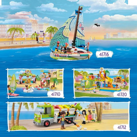 LEGO Friends 41710 Surfschule ЛЕГО Развлечения на пляже для серферов
