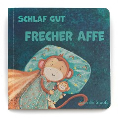 Hosenmax Schlaf gut frecher Affe (Pappbilderbuch) fur Kinder Спи спокойно