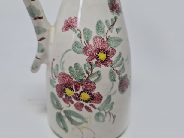 Ulmer Keramik Design Керамическая ваза-кувшин "Шпайерский собор", ручная роспись, 12см x 6см, Германия, 1960-70гг.