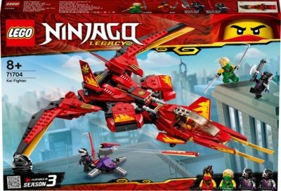 LEGO LEGO Ninjago 71704 Kais Super-Jet LEGO Ninjago 71704 Суперреактивный самолет Кая