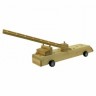 Sweety-Toys Sweety Toys 12398 Feuerwehrauto aus Holz mit Verstellbarer Leiter\/ Rutscher Sweety Toys 12398 Деревянная пожарная машина с регулируемой лестницей/слайдером