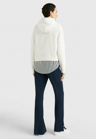 Tommy Hilfiger MONOGRAM Hoodie weathered white МОНОГРАММА Толстовка с капюшоном выветрившийся белый