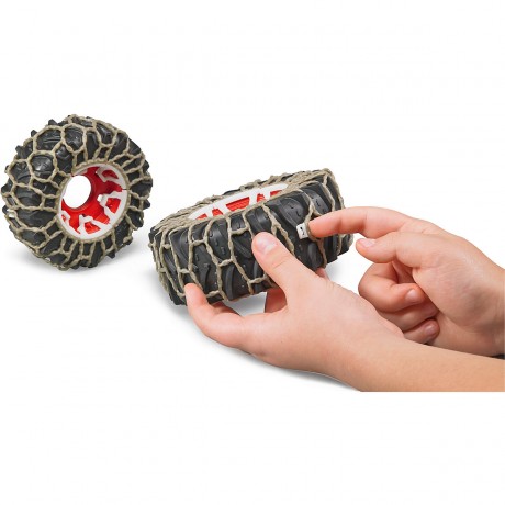 Bruder Claas Axion 950 mit Schneeketten und Schneefrase 1:16 Claas Axion 950 с цепями противоскольжения и снегоуборщиком 1:16