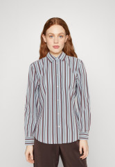 Tommy Hilfiger REGULAR Blouse split global/breezy blue ОБЫЧНАЯ Блузка сплит глобальный / свежий синий