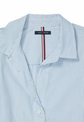 Tommy Hilfiger ADAPTIVE FLORAL Shirt dress optic white th ithaca stp ADAPTIVE FLORAL Платье-рубашка оптика белая th ithaca stp