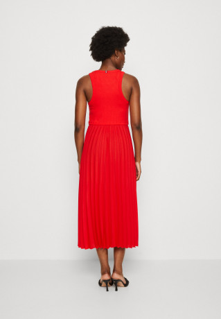 Tommy Hilfiger TANK PLEATED DRESS MIDI Day dress fireworks ПЛАТЬЕ МИДИ СО СКЛАДКАМИ Повседневное платье салют