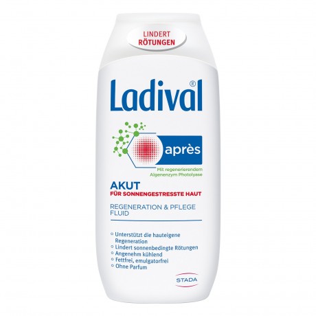 Ladival Akut Apres Pflege Beruhigungs-Fluid  Успокаивающий флюид Acute apres care