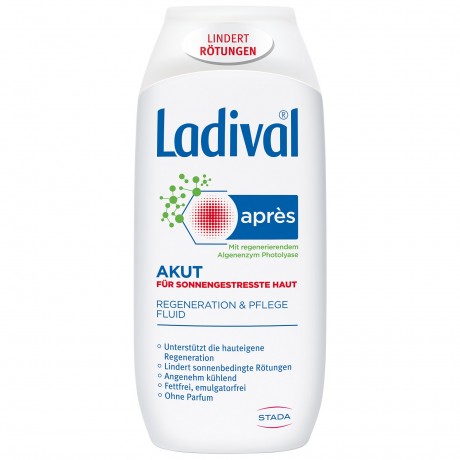 Ladival Akut Apres Pflege Beruhigungs-Fluid  Успокаивающий флюид Acute apres care