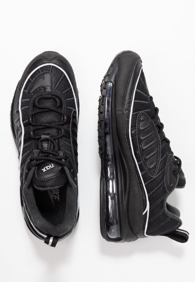 Air max 98 sales daim noir