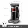Karaca Karaca Wasser-/Teekocher Karaca Caysever Robotea Pro 4-in-1 sprechender Tee und Filterkaffeeaut  Прибор для приготовления чая/воды Karaca Karaca Caysever Robotea Pro 4-в-1 говорящий чай и фильтрованный кофе авто