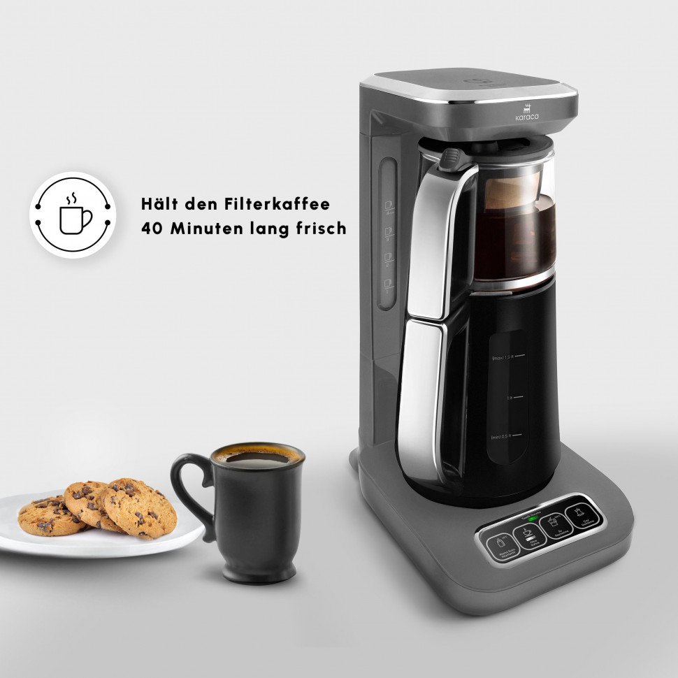 Купить Karaca Karaca Wasser-/Teekocher Karaca Caysever Robotea Pro 4-in-1  sprechender Tee und Filterkaffeeaut Прибор для приготовления чая/воды  Karaca Karaca Caysever Robotea Pro 4-в-1 говорящий чай и фильтрованный кофе  авто в интернет-магазине ...