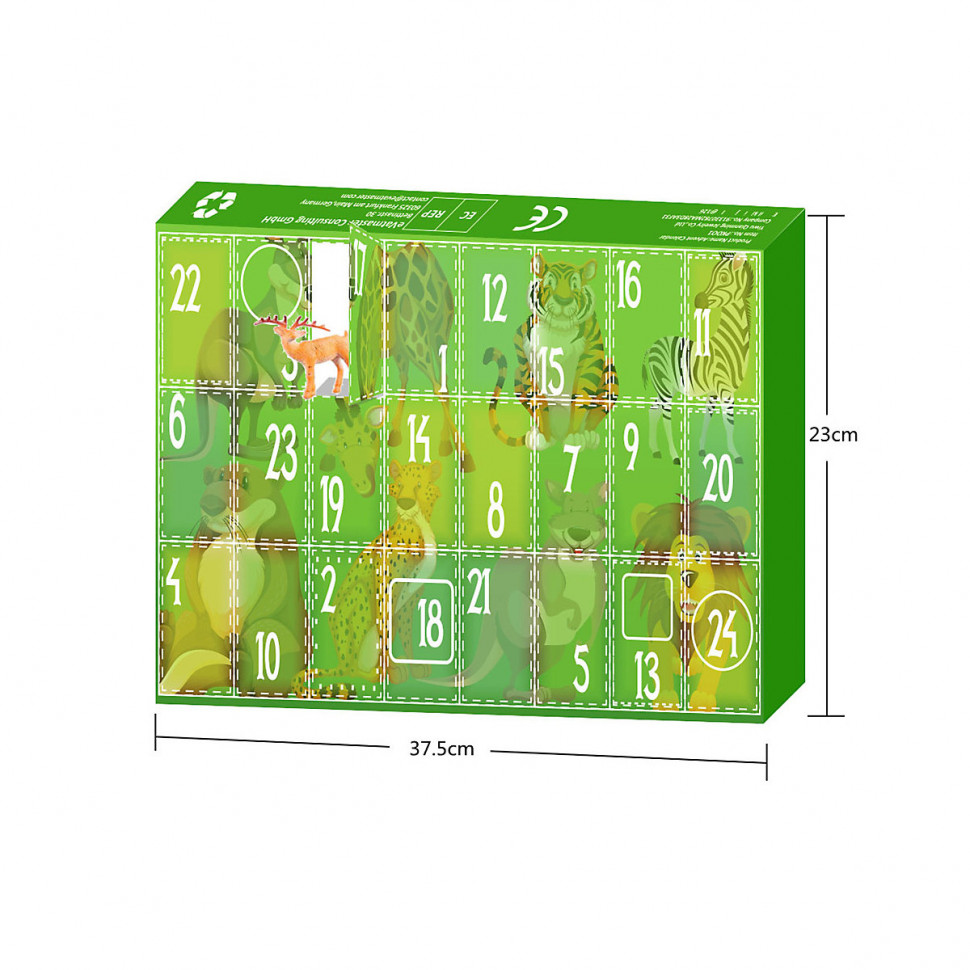 Купить Vicabo Adventskalender 24 Tier figuren Adventskalender zum Spielen  fur Kinder Адвент-календарь 24 фигурки животных Адвент-календарь для игр  детей в интернет-магазине Diskontshop.eu Германия всего за 9 218 руб. в