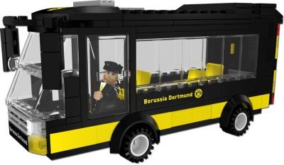 Borussia Dortmund BVB-Mannschaftsbus Bausatz Комплект командного автобуса BVB