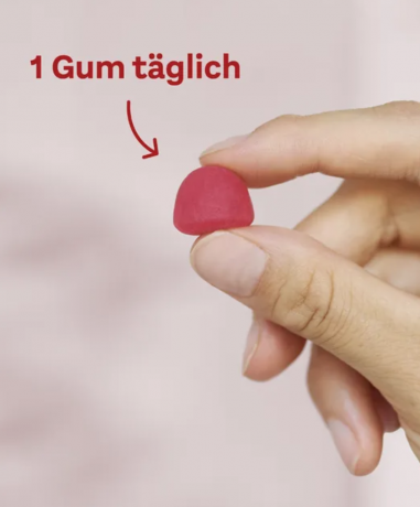 Doppelherz aktiv Haut + Haare + Nagel Gums 210g, Комплекс с цинком, биотином и витамином С для поддержанию нормального состояния кожи, волос и ногтей, 60 жевательных таблеток