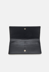 Tommy Hilfiger CASUAL LARGE WALLET Wallet black ПОВСЕДНЕВНЫЙ БОЛЬШОЙ КОШЕЛЕК Бумажник черный