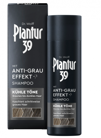 Plantur 39 Anti-Grau Effekt Shampoo Kuhle Tone, Шампунь Plantur 39 против седины холодный оттенок, 200мл