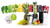 eta eta Smoothie-Maker ACTIVMIX ETA110390000, 350 W, Puls-Schalter, 19000 U/min., 2 Sportflaschen, Slim-Format, Mix-Messer  Эта смузи-генератор ACTIVMIX ETA110390000, 350 Вт, импульсный переключатель, 19000 об/мин, 2 спортивные бутылки, тонкий формат, нож