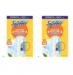 Swiffer Staubmagnet Aroma Clean and fresh 9st x 2packs, С ароматом чистоты и свежести сменные салфетки-насадки для ручки, 9 шт x 2уп
