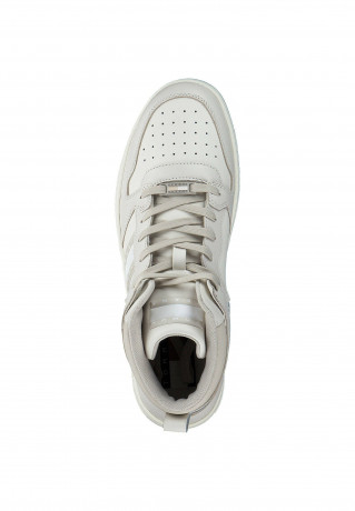 Tommy Hilfiger High-top trainers ivory bleached stone Высокие кроссовки отбеленный камень слоновой кости