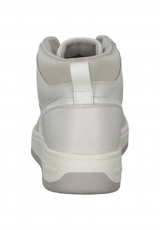 Tommy Hilfiger High-top trainers ivory bleached stone Высокие кроссовки отбеленный камень слоновой кости