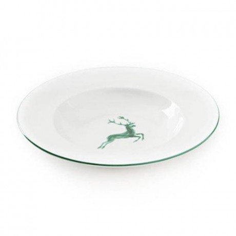 Gmundner Keramik Gmundner Keramik Gruner Hirsch Pastateller Gourmet d: 29 cm / h: 4,5 cm Тарелка Gmundner Ceramics Green Deer Pasta Gourmet d: 29 см / высота: 4,5 см