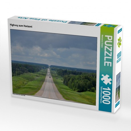 CALVENDO Puzzle CALVENDO Puzzle Highway zum Horizont Пазл CALVENDO Puzzle Шоссе до горизонта