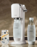 SodaStream Art Standart Pack Аппарат для газирования воды белый (Германия), 1 л, с CO баллоном Quick Connect и бутылкой, сифон для газированной воды, White