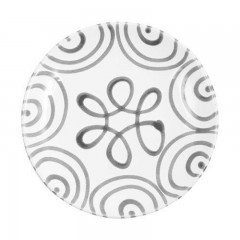 Gmundner Keramik Gmundner Keramik Graugeflammt Dessertteller / Fruhstucksteller Cup d: 20 cm / h: 2,6 cm Gmundner керамическая серая десертная тарелка с пламенем / тарелка для завтрака Чашка d: 20 см / высота: 2,6 см