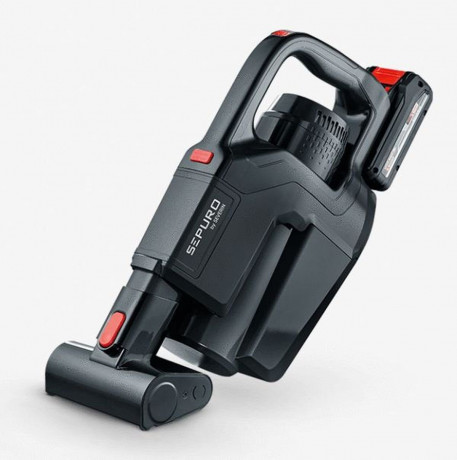 Severin Severin Hand-und Stielstaubsauger SEPURO Pro Akku Stiel- und Handstaubsauger 18V Einhell Akku, 450,00 W, mit Beutel  Ручной пылесос Severin Беспроводной ручной пылесос SEPURO Pro с аккумулятором Einhell 18 В, 450,00 Вт, с сумкой