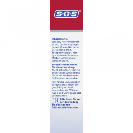 SOS Lause-Shampoo, 100 ml, SOS Шампунь от вшей, с натуральным действующим веществом, без химических инсектицидов, 100 мл