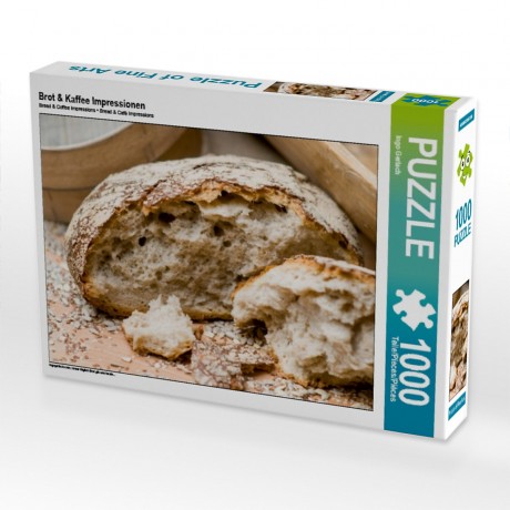 CALVENDO Puzzle CALVENDO Puzzle Brot  Kaffee Impressionen Пазл CALVENDO Puzzle Bread Coffee Impressions