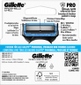 GILLETTE Rasierklingen, ProShield Chill, 4 St, Джилетт Сменные кассеты ProShield Chill с охлаждающим эффектом, 4 шт.