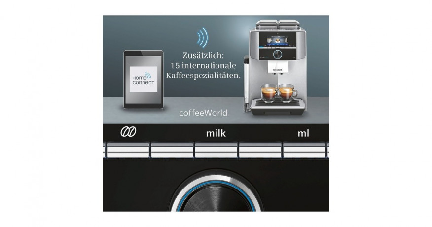 Siemens Siemens TI9558X1DE EQ.9 plus connect s500, Vollautomat edelstahl edelstahl Siemens TI9558X1DE EQ.9 plus Connect s500, полностью автоматический, нержавеющая сталь