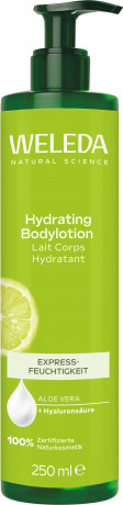 WELEDA Hydrating Bodylotion, 250 ml, Лёгкий увлажняющий лосьон для тела с алоэ вера и гиалуроновой кислотой, 250 мл