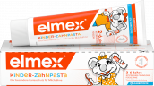 elmex Zahnpasta Kinder, 2-6 Jahren, 50 ml, Детская зубная паста для защиты молочных зубов от кариеса с фторидом, 2–6 лет, 50 мл