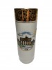 Royal Bavaria kleine vase echt gold, Роял Бавария Винтажная Вазочка с позолотой с изображением Бранденбургских ворот 12см х 4см