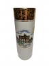 Royal Bavaria kleine vase echt gold, Роял Бавария Винтажная Вазочка с позолотой с изображением Бранденбургских ворот 12см х 4см