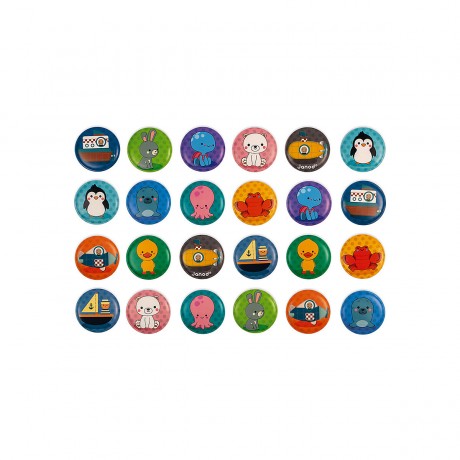 Janod Badespielzeug Gedachtnisspiel Memory Игрушка на память для ванной Память